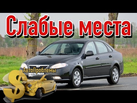 постер слабых мест автомобиля
